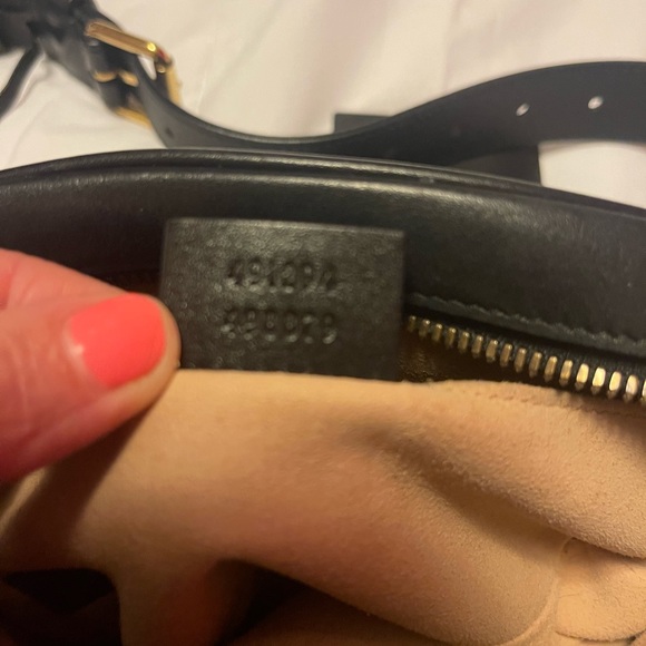 Gucci Fanny Pack - Black with Gold - Picture 6 of 8